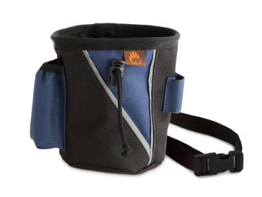 Firedog Leckerlitasche klein schwarz/marineblau