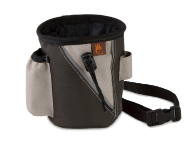 Firedog Treat bag small hunter green/beige