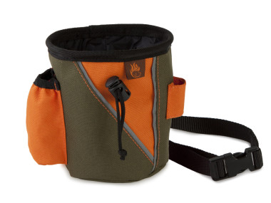 Firedog Treat bag small khaki/orange