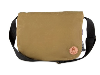 Firedog Waxed cotton Dummytasche L khaki hell