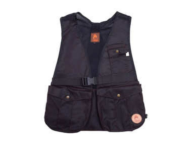 Firedog Waxed cotton Hunter Air Weste XS braun