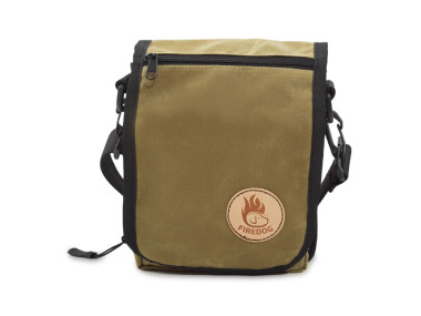 Firedog Waxed cotton Messenger bag light khaki